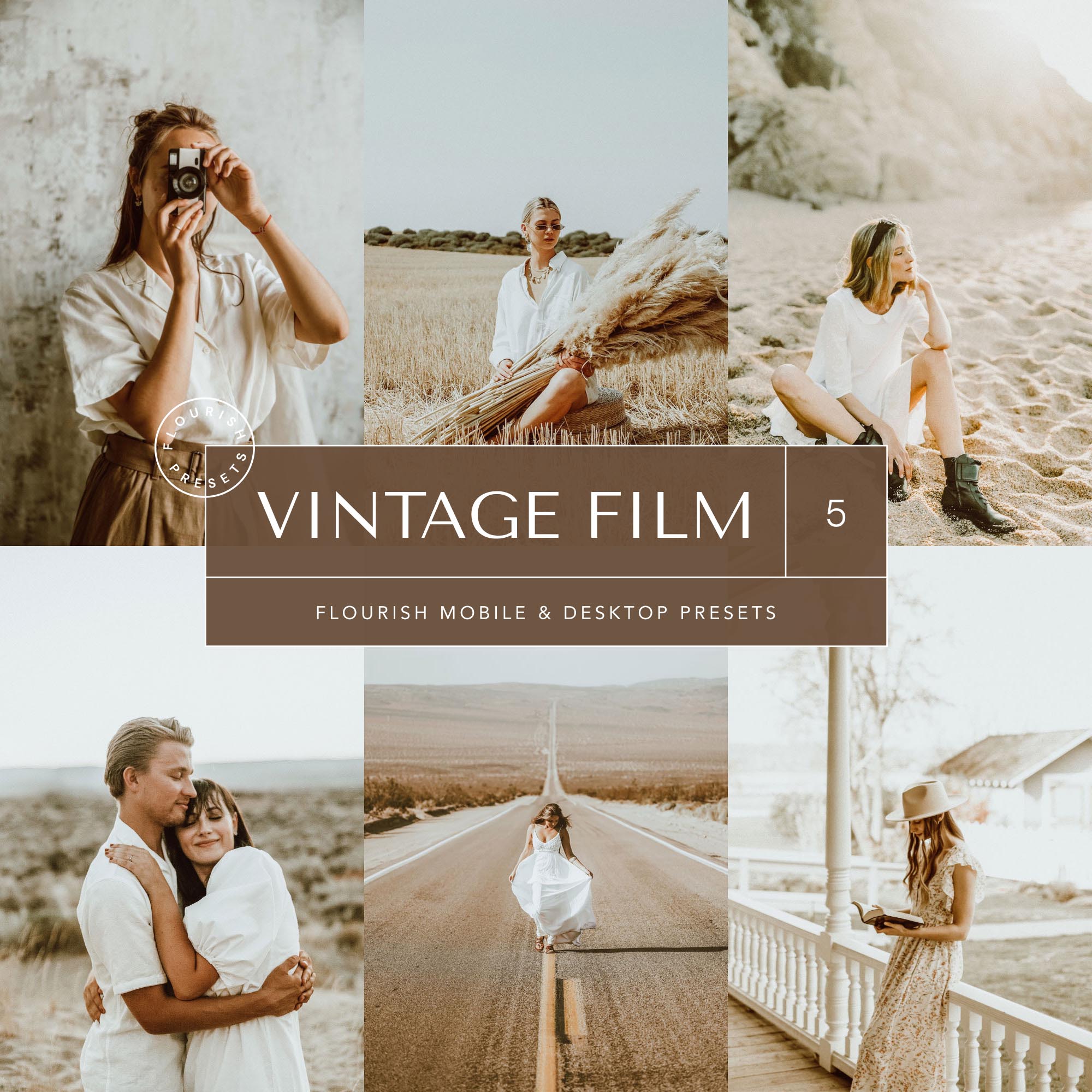 Vintage Film Lightroom Presets | Flourish Presets