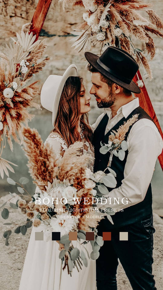 Best Boho Wedding Lightroom Presets 2024