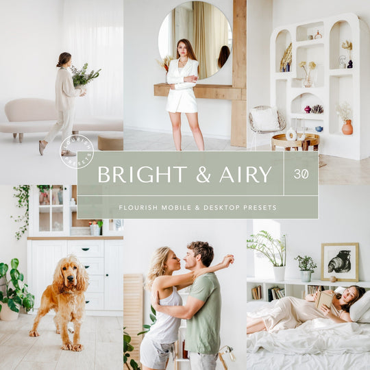 Bright & Airy Lightroom Presets Personality Type Reading