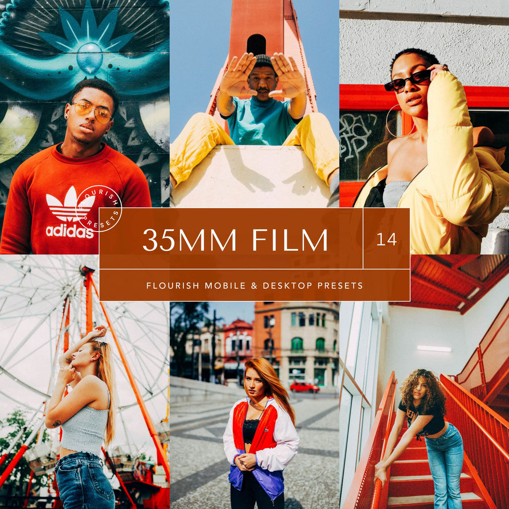 35mm Film - Lightroom Presets from Flourish Presets: Lightroom Presets & LUTs - Just $9! Shop now at Flourish Presets.