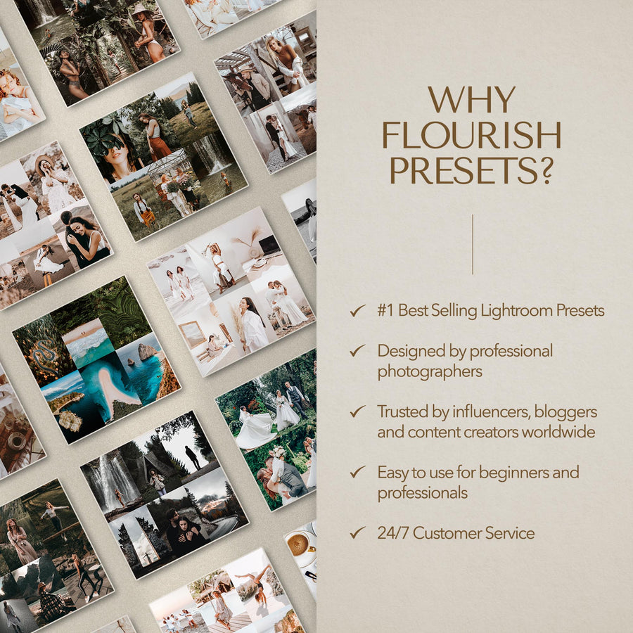 Flourish Pro+ Presets Bundle (All Access Pass) + Free Gift: Influencer Pro Kit+ (Ultimate Resource Library) -  from Flourish Presets - Just $197! Shop now at Flourish Presets.