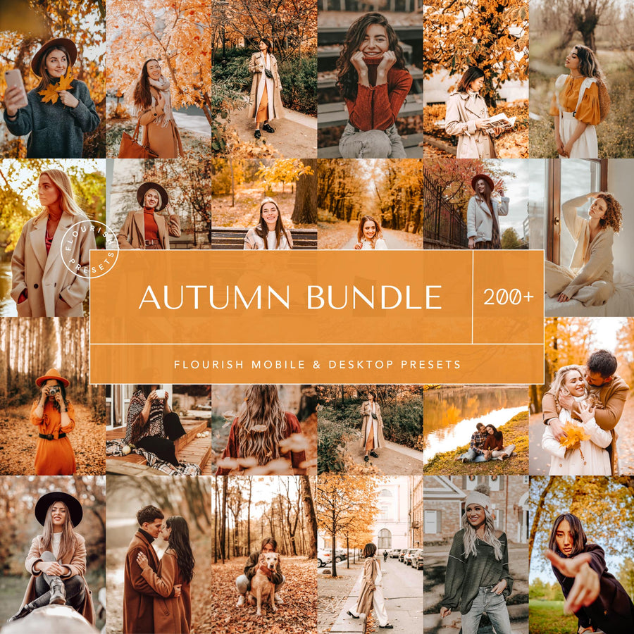 Autumn Presets Bundle - Lightroom Presets Bundles from Flourish Presets: Lightroom Presets & LUTs - Just $37! Shop now at Flourish Presets.