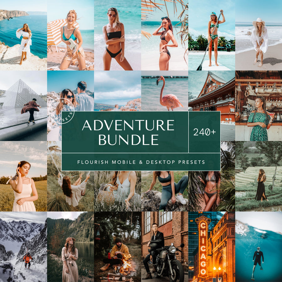 Adventure Presets Bundle - Lightroom Presets Bundles from Flourish Presets: Lightroom Presets & LUTs - Just $47! Shop now at Flourish Presets.