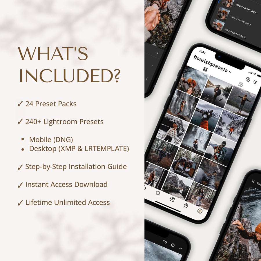 Adventure Presets Bundle - Lightroom Presets Bundles from Flourish Presets: Lightroom Presets & LUTs - Just $47! Shop now at Flourish Presets.