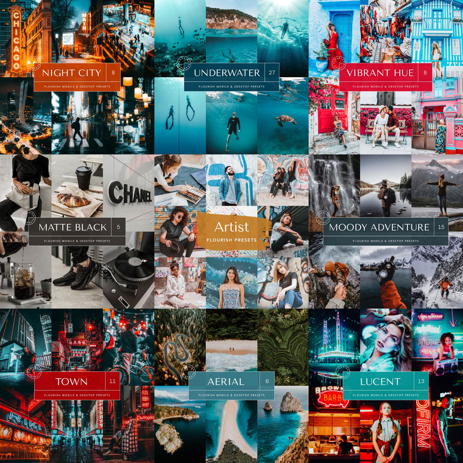 Artistic Presets Bundle - Lightroom Presets Bundles from Flourish Presets: Lightroom Presets & LUTs - Just $37! Shop now at Flourish Presets.