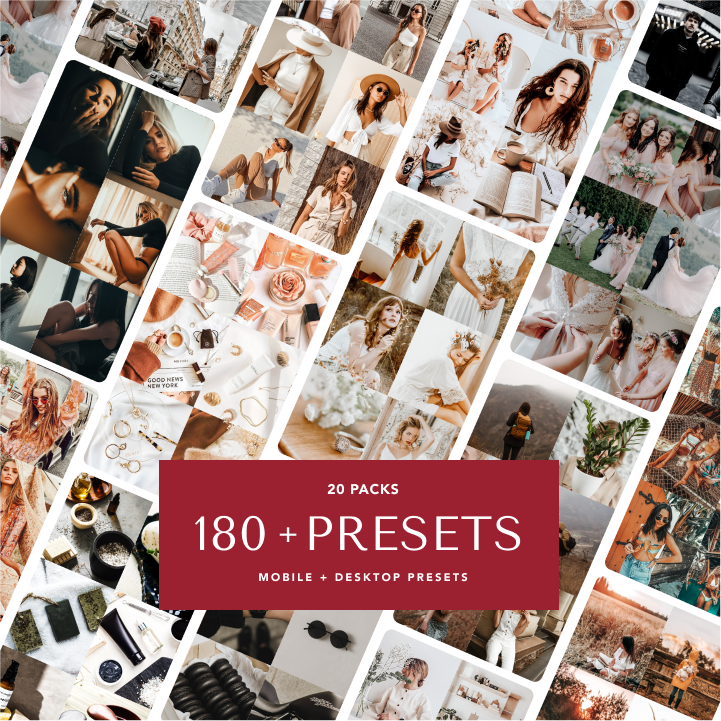 Best-Sellers Presets Bundle + Free Gift: 2024 Influencer Presets Bundle -  from Flourish Presets - Just $37! Shop now at Flourish Presets.