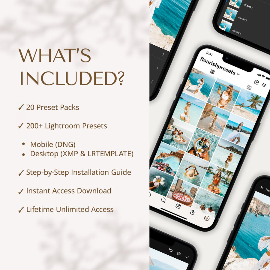 Best-Sellers Presets Bundle - Lightroom Presets Bundles from Flourish Presets: Lightroom Presets & LUTs - Just $37! Shop now at Flourish Presets.