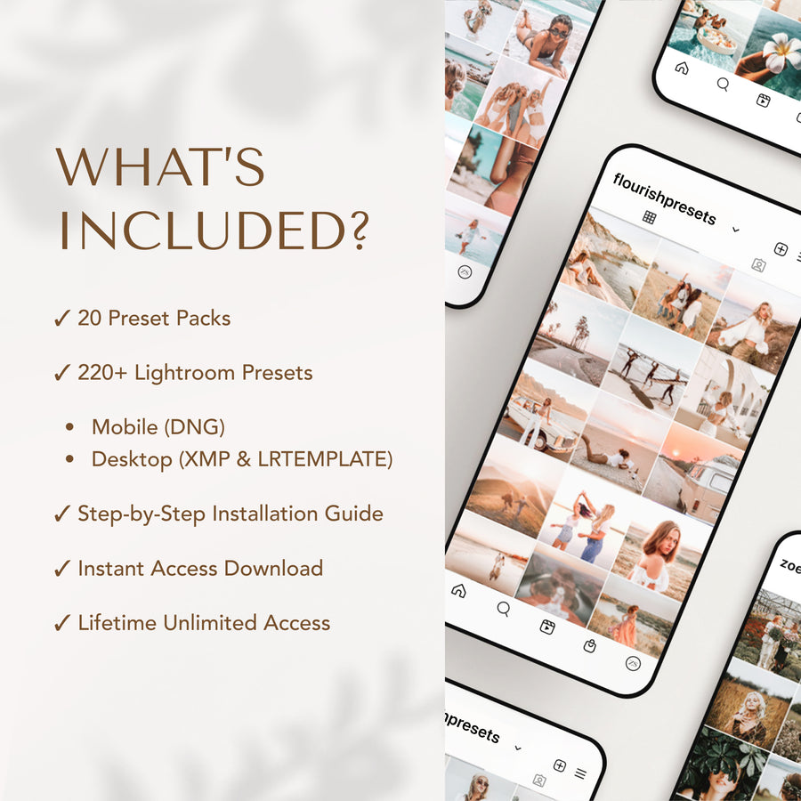 Bright & Airy Presets Bundle - Lightroom Presets Bundles from Flourish Presets: Lightroom Presets & LUTs - Just $47! Shop now at Flourish Presets.