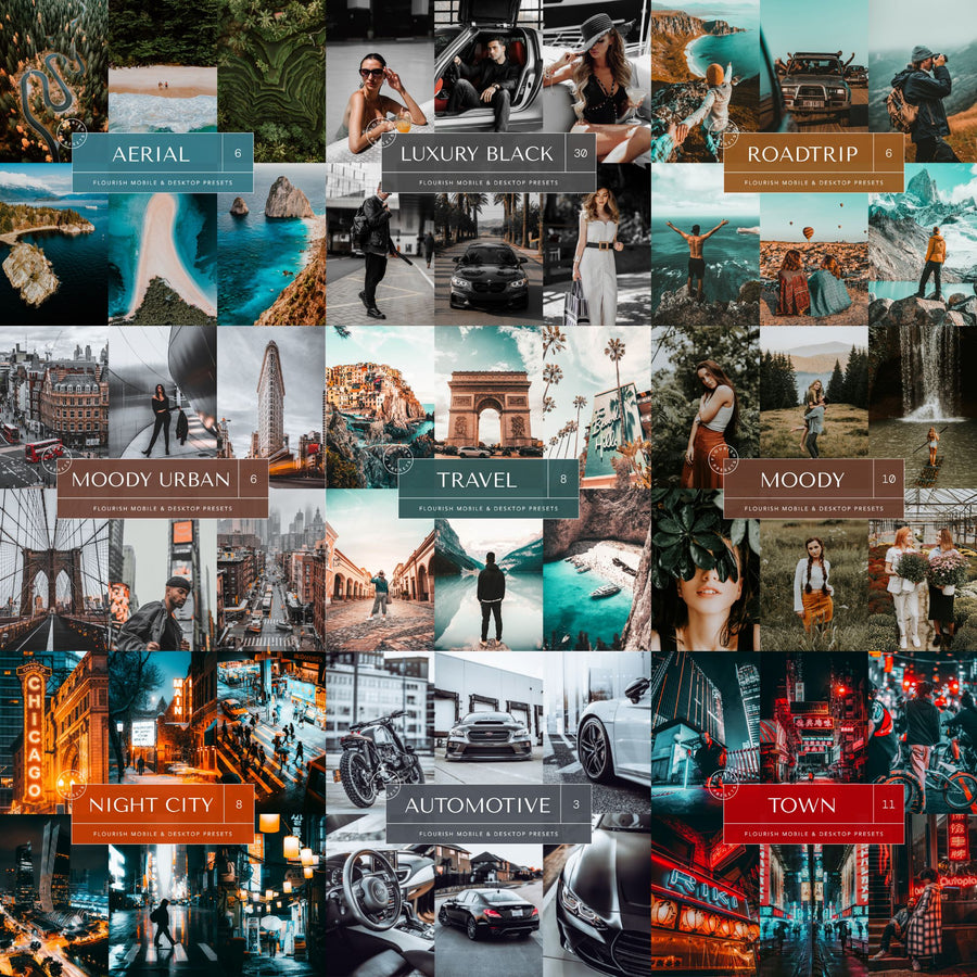 Cityscape Lightroom Presets Bundle - Presets Bundles from Flourish Presets: Lightroom Presets & LUTs - Just $37! Shop now at Flourish Presets.