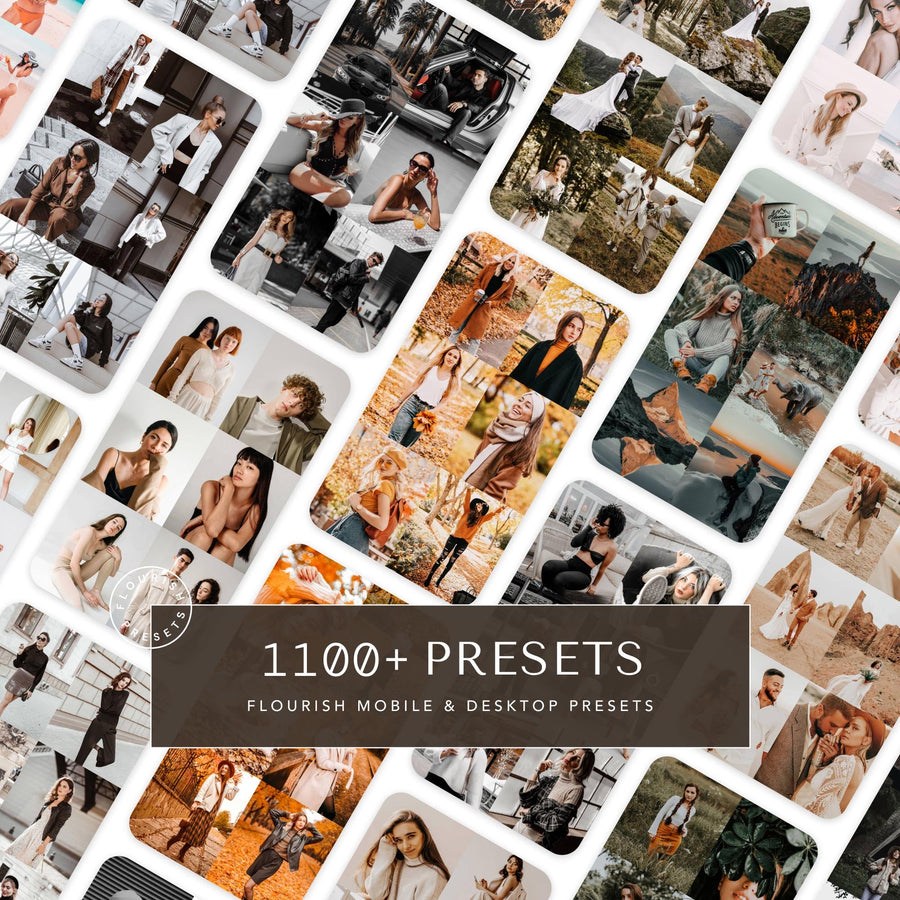 Deluxe Master Presets Bundle - Lightroom Presets Bundles from Flourish Presets: Lightroom Presets & LUTs - Just $127! Shop now at Flourish Presets.