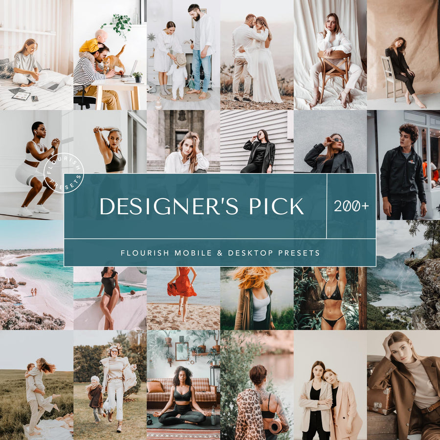 2025 Influencer Presets Bundle - Lightroom Presets Bundles from Flourish Presets: Lightroom Presets & LUTs - Just $47! Shop now at Flourish Presets.