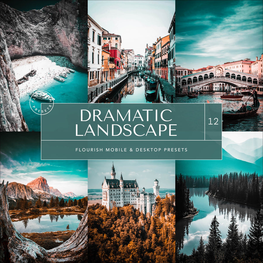 Dramatic Landscape - Lightroom Presets from Flourish Presets: Lightroom Presets & LUTs - Just $9! Shop now at Flourish Presets.