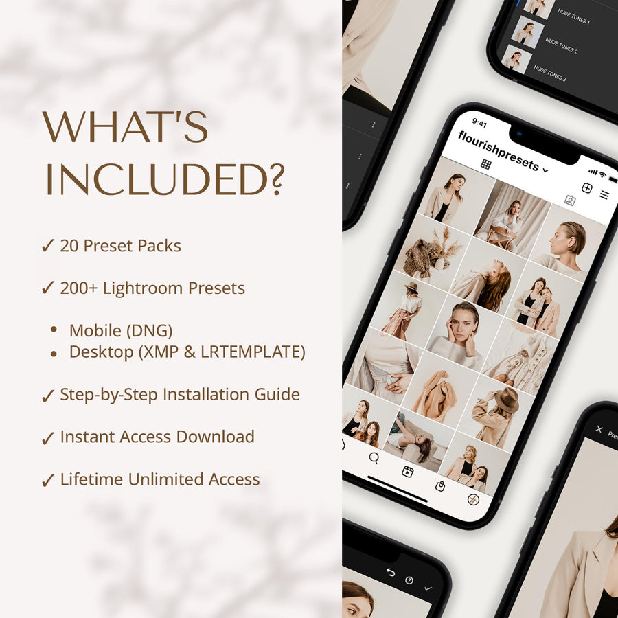 Designer's Pick Presets Bundle - Lightroom Presets Bundles from Flourish Presets: Lightroom Presets & LUTs - Just $47! Shop now at Flourish Presets.