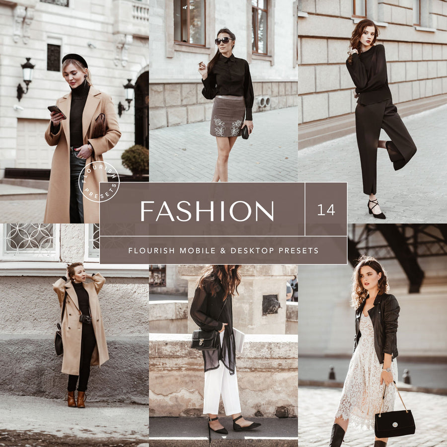 Fashion - Lightroom Presets from Flourish Presets: Lightroom Presets & LUTs - Just $9! Shop now at Flourish Presets.
