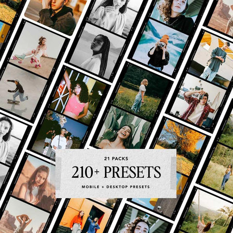 Film Collection Lightroom Presets Bundle - Lightroom Presets Bundles from Flourish Presets: Lightroom Presets & LUTs - Just $37! Shop now at Flourish Presets.