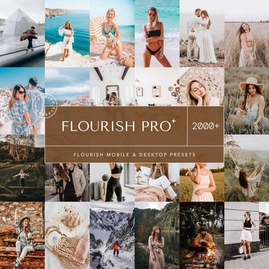 Flourish Pro+ (All Access Pass) - Lightroom Presets Bundles from Flourish Presets: Lightroom Presets & LUTs - Just $197! Shop now at Flourish Presets.