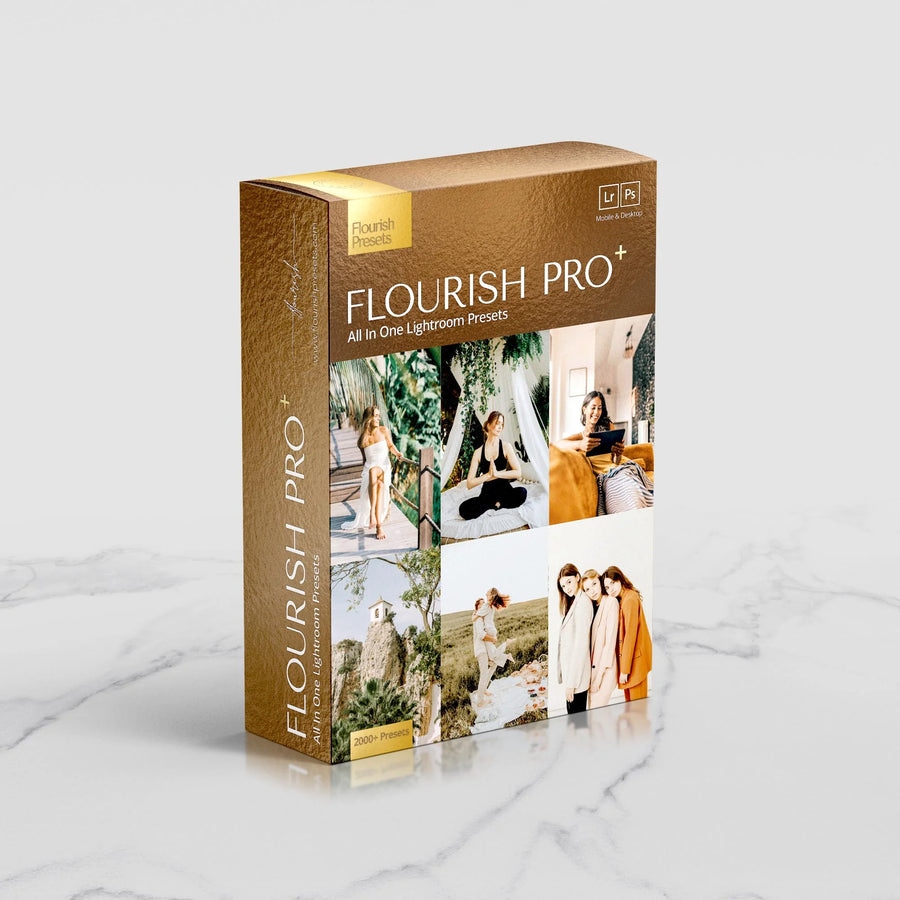 Flourish Pro+ Presets (All Access Pass) + Free Gift: Ultimate Deluxe Presets Bundle -  from Flourish Presets - Just $197! Shop now at Flourish Presets.