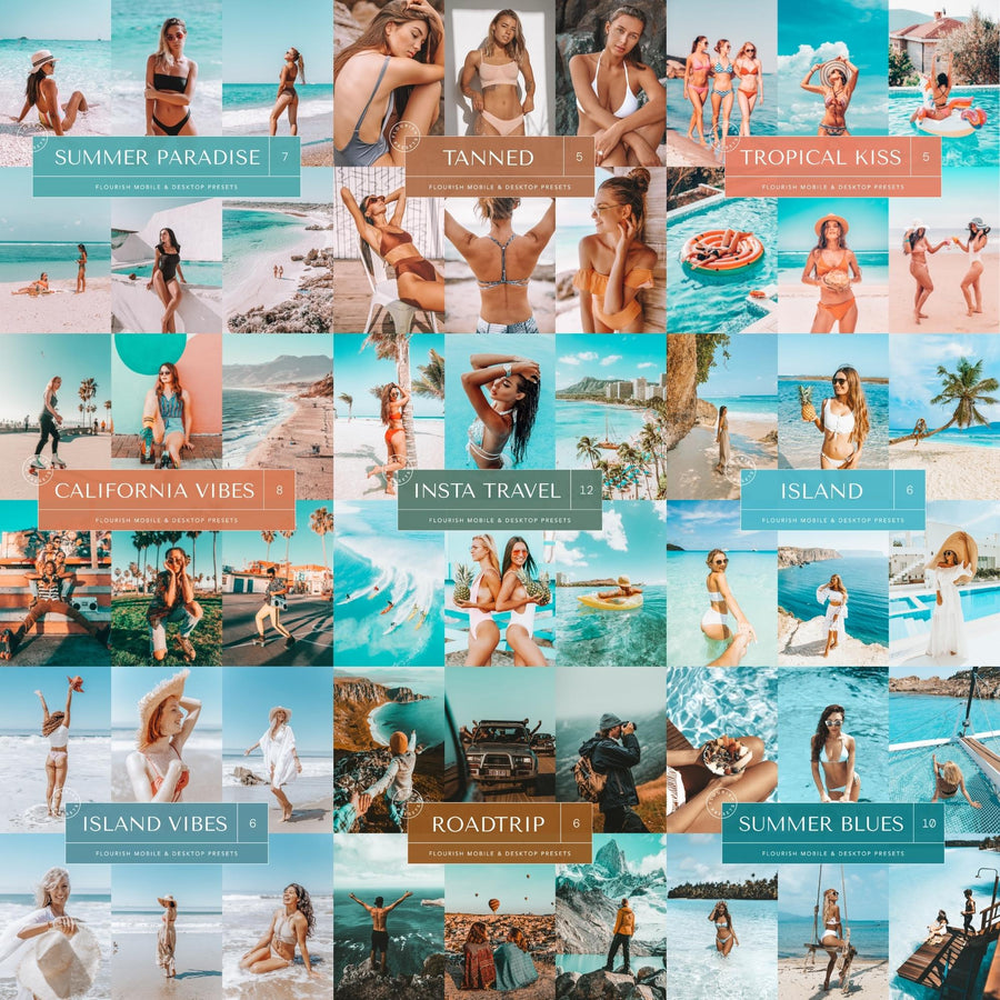 Four Seasons Presets Bundle - Lightroom Presets Bundles from Flourish Presets: Lightroom Presets & LUTs - Just $47! Shop now at Flourish Presets.
