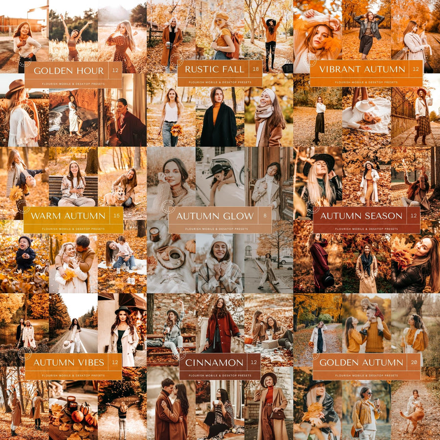 Four Seasons Presets Bundle - Lightroom Presets Bundles from Flourish Presets: Lightroom Presets & LUTs - Just $47! Shop now at Flourish Presets.