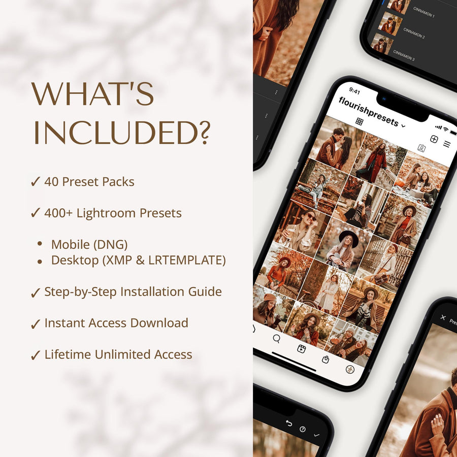 Four Seasons Presets Bundle - Lightroom Presets Bundles from Flourish Presets: Lightroom Presets & LUTs - Just $47! Shop now at Flourish Presets.