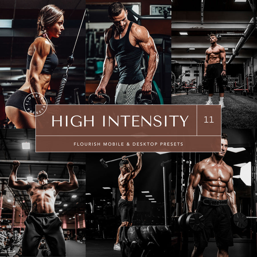 High Intensity - Lightroom Presets from Flourish Presets: Lightroom Presets & LUTs - Just $9! Shop now at Flourish Presets.
