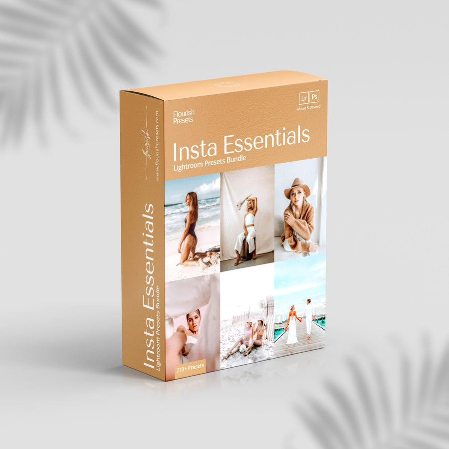 Insta Essentials Presets Bundle - Lightroom Presets Bundles from Flourish Presets: Lightroom Presets & LUTs - Just $37! Shop now at Flourish Presets.