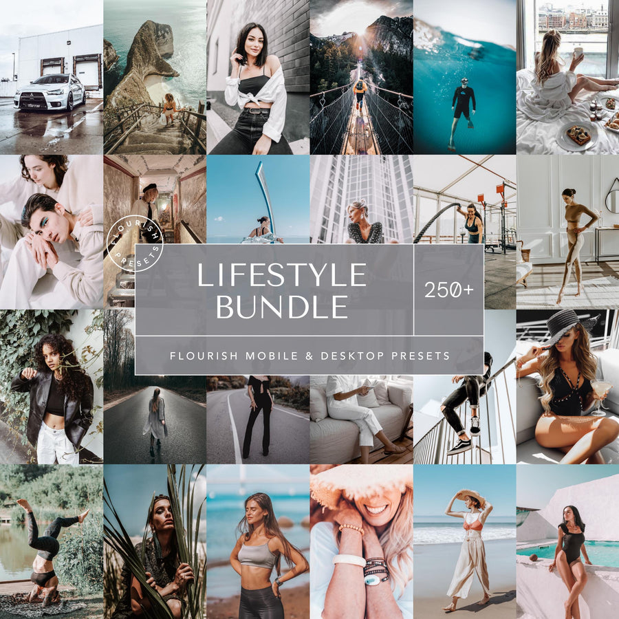 2025 Influencer Presets Bundle - Lightroom Presets Bundles from Flourish Presets: Lightroom Presets & LUTs - Just $47! Shop now at Flourish Presets.