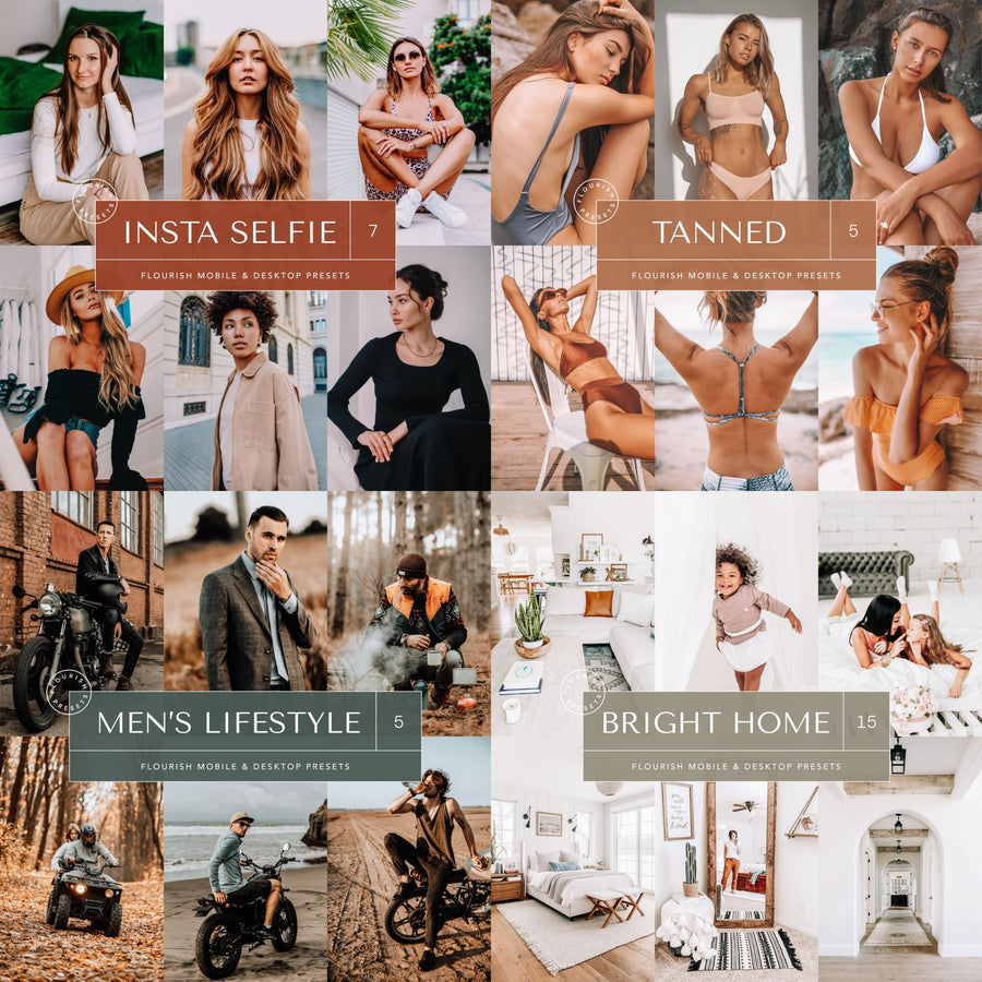 Shop Lifestyle Lightroom Presets Bundle And Other Filter Presets Bundles From Flourish Presets: Lightroom Presets & LUTs. Just $47 With Instant Download.