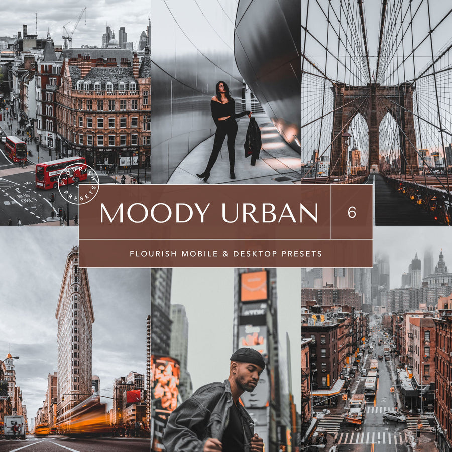 Moody Urban - Lightroom Presets from Flourish Presets: Lightroom Presets & LUTs - Just $9! Shop now at Flourish Presets.