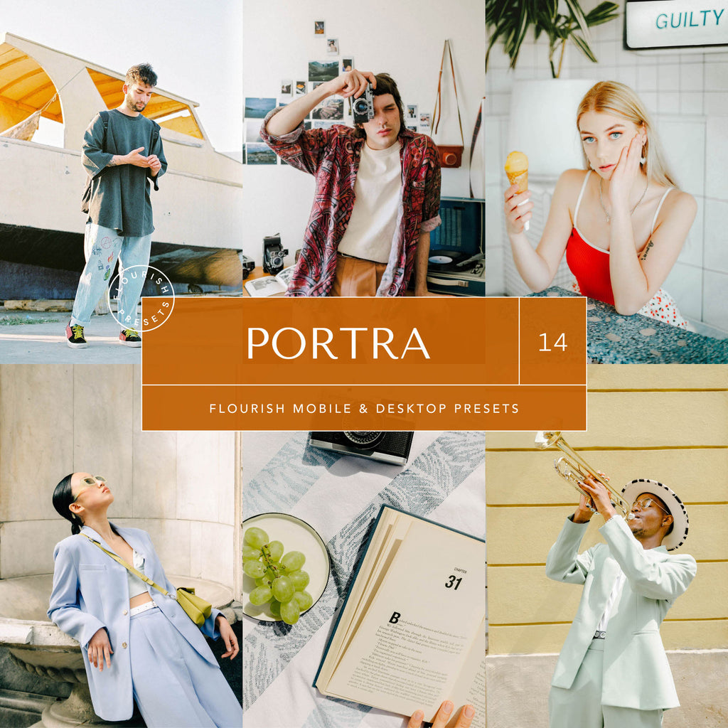 Portra Film - Lightroom Presets from Flourish Presets: Lightroom Presets & LUTs - Just $9! Shop now at Flourish Presets.