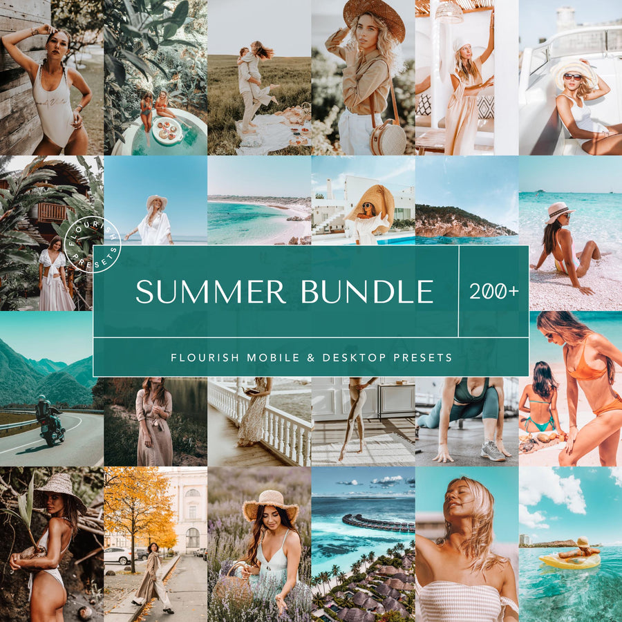 2025 Influencer Presets Bundle - Lightroom Presets Bundles from Flourish Presets: Lightroom Presets & LUTs - Just $47! Shop now at Flourish Presets.