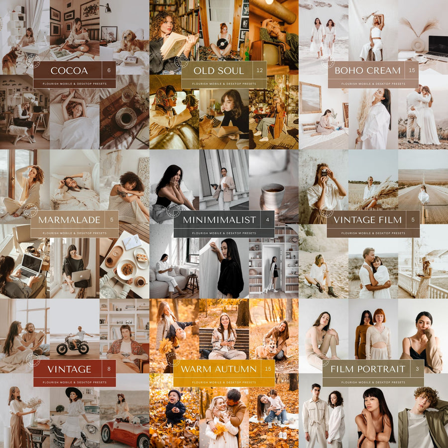 Artistic Presets Bundle - Lightroom Presets Bundles from Flourish Presets: Lightroom Presets & LUTs - Just $37! Shop now at Flourish Presets.