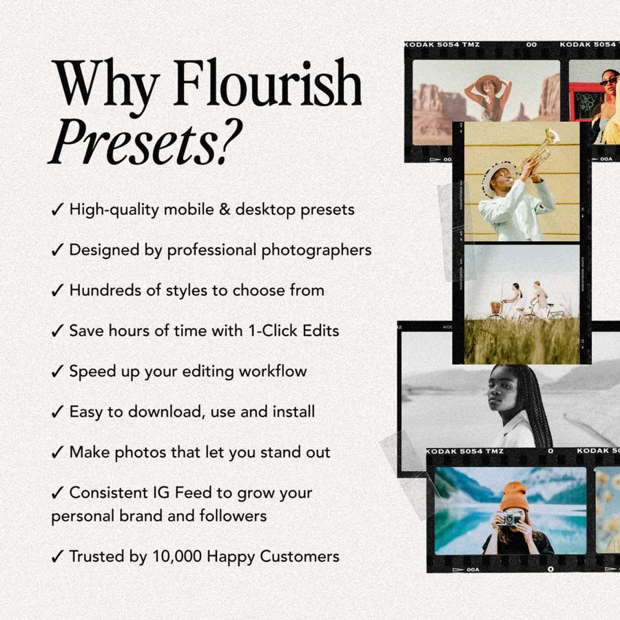Kodak Gold Film - Lightroom Presets from Flourish Presets: Lightroom Presets & LUTs - Just $9! Shop now at Flourish Presets.