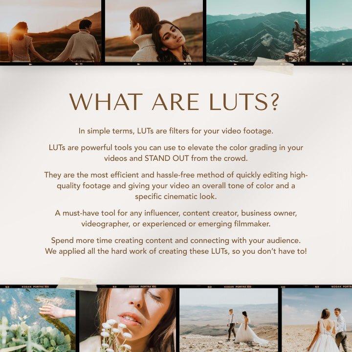 Light & Airy LUTs - Video LUTs from Flourish Presets: Lightroom Presets & LUTs - Just $15! Shop now at Flourish Presets.